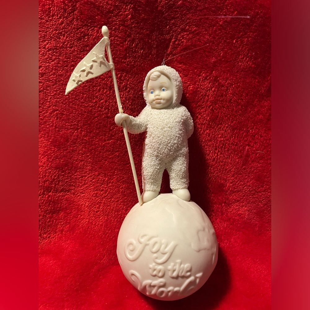 Retired Dept 56 Snowbabies “Joy to the World” Ornament